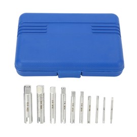 10 Pcs Screw Extractor Set Broken Head Tap Extractor Set with Box for M4 M5 M6 M8 M10 M12 M14 M16 M20 M22
