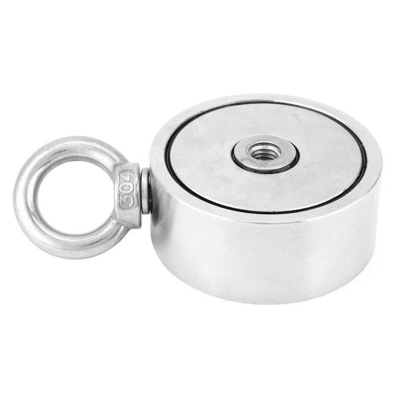 Double Sided Double Ring Salvage Magnet Super Strong Magnets for