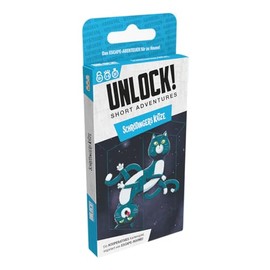 Space Cowboys, Unlock! Short Adventures - Schrödinger's Cat, Family Game, Puzzle Game, 1-6 Players, From 10+ Years, 30 Minutes, German
