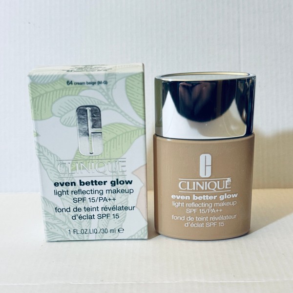 Clinique Even Better Glow Light Reflecting Makeup #64 CREAM BEIGE