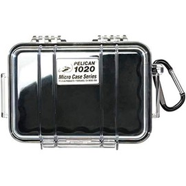 Pelican PELICAN 1020 N Small Waterproof Hard Case (Black/Clear) 1020-025-100 [Camera]
