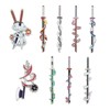 YURAOER Anime Slayer Keychain Pin Set - Cartoon Figures 9