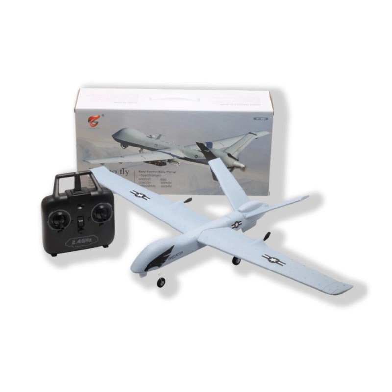 NATOGEARS Z51 2.4G RC Remote Predator Airplane Drone 2CH RTF