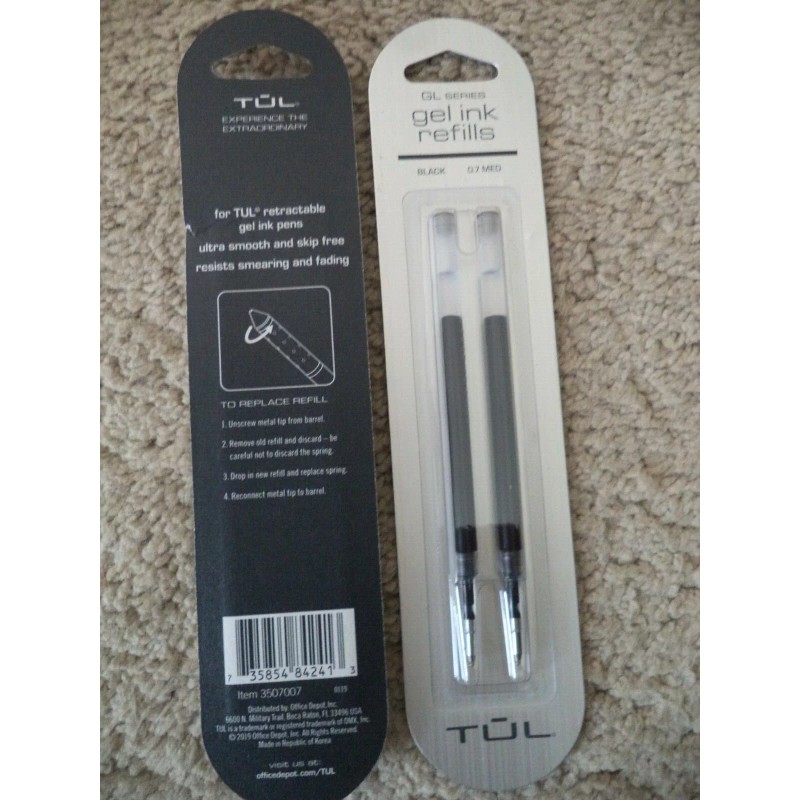 TUL 4 TUL GL SERIES Gel Pen Refills Medium Point