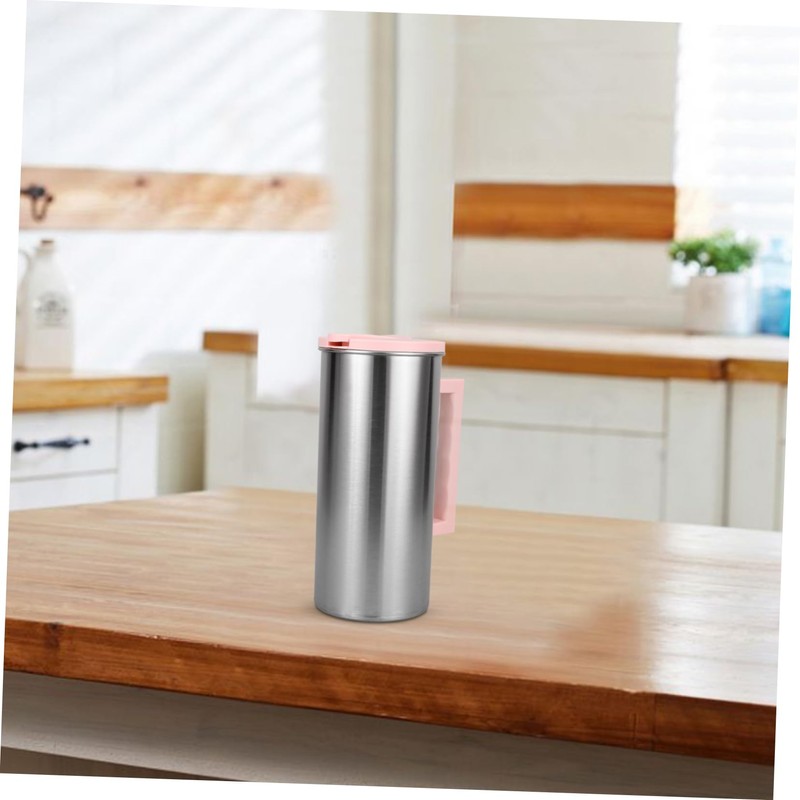 BIUDECO Juice Containers Lids for Fridge Juice Pitcher Ice Tea