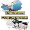 GiYuter 100Pcs Aluminium Pigeon Leg Rings | Dove Identify Band