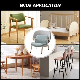 8 PCS Rubber Chair Floor Protector Ferrule Cap End Tips Chair Leg Caps Rubber Feet Table Covers Protectors for Hardwood Floors (25mm)