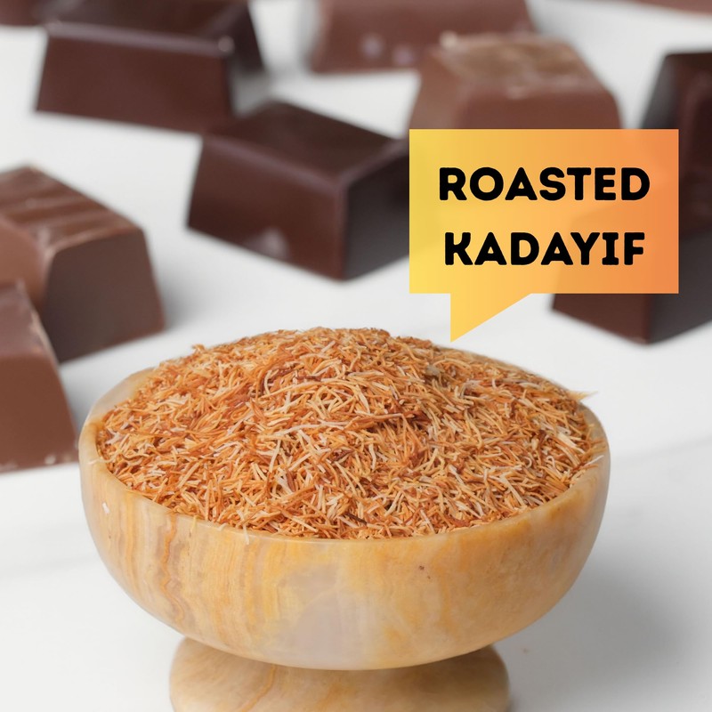 MELIKE Kataifi, Premium Roasted Kataifi, Toasted Kataifi Shredded Fillo Dough,