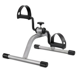 Pedal Exercise Mini Exercise Bike for Leg and Arm Recovery Exercise Lightweight and Portable Floor Bike