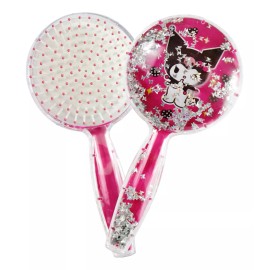 J.H. Company Cepillo Para Cabello Glitter Brillos Kuromi Kawaii 23-sz-001