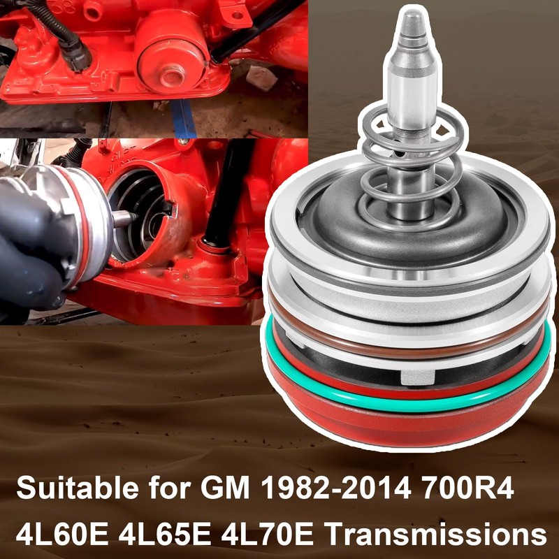 Servo Piston Assembly with Cover, Pin and Snap Ring for