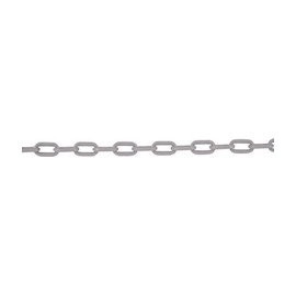 TRUSCO TPCB86GY Plastic Chain, Gray, 0.3 x 22.4 ft (8 mm x 6 m)