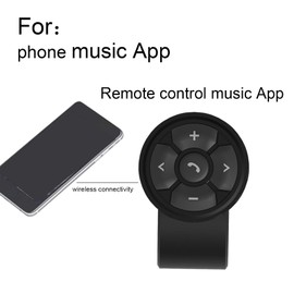 Multifunctional Phone Music Controller A Smart Steering Wheel Remote Controller for Seamless Phone Calls Music Management Multifunctional Phone Music Controller Smart Suitable for iOS Phones