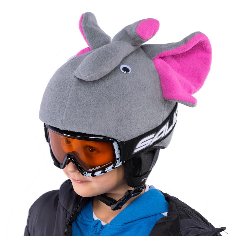 Ski Helmet and Snowboard Helmet Cover Elephant/Bee/Monkey for Children Helmet