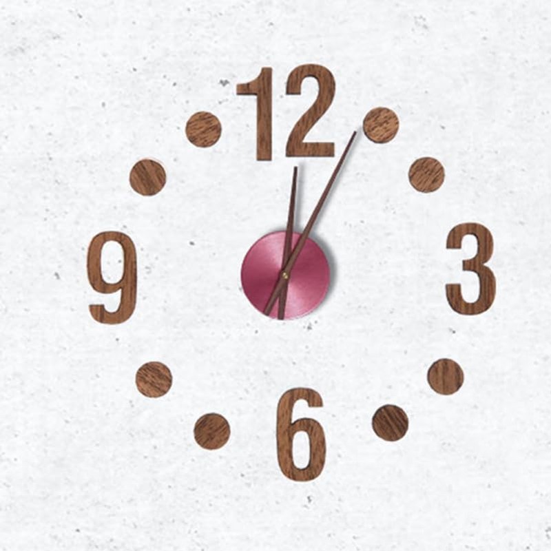 BESPORTBLE Clock Numbers Set Wooden Digital Clock Numbers Replacement Roman