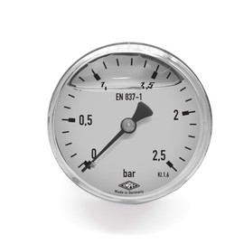 'Gauge with Lower G; 0 – 2.5 bar G1/4 – Glycerine Filled Back