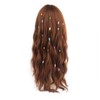 100pcs Hair Jewelry for Women Braids Beads Hair Decorations Aluminum