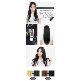 Beauty Pure One Day Hair Color Natural Black 2.1 oz (60 g)