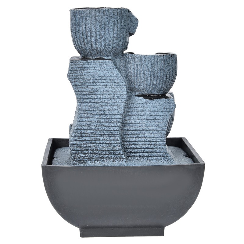 Unique Shape Desktop Fountain Home Tabletop Decoration Resin Landscape Ornament