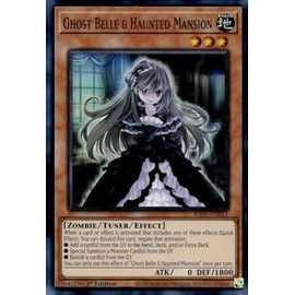Ghost Belle & Haunted Mansion - RA01-EN011 - Super Rare - 1st Edition
