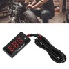 LCD Motorcycle Thermometer Ultra Thin Waterproof Water Temp Meter with