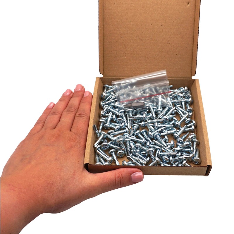 SKIR'CO (Pack of 150) Self Drilling Screws 4.8 x 19