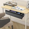 SanBouSi 22 inch Under Desk Drawer, Pull-out Storage Organizer Underdesk