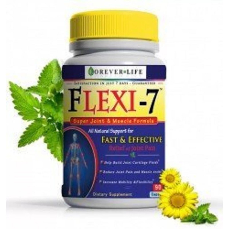 Forever Life FLEXI-7 SUPER JOINT & MUSCLE FORMULA 90 CAPSULES