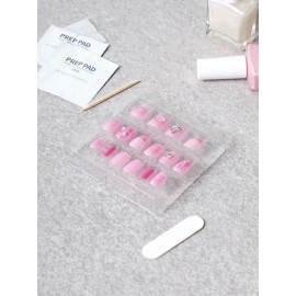 DAISO 25SS Titapress Square Nail Tips #3