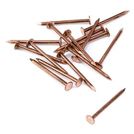 MY MIRONEY 15 Pack 2 Inch Copper Nails Solid Copper Nail Spikes for Slating & Roofing