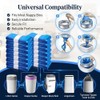 nappy bin refills, 7-Layer Odour Control Leakproof Diaper Disposal Bags,
