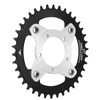 104BCD Electric Bike Chainring and Adapter 38T Aluminum Alloy CNC