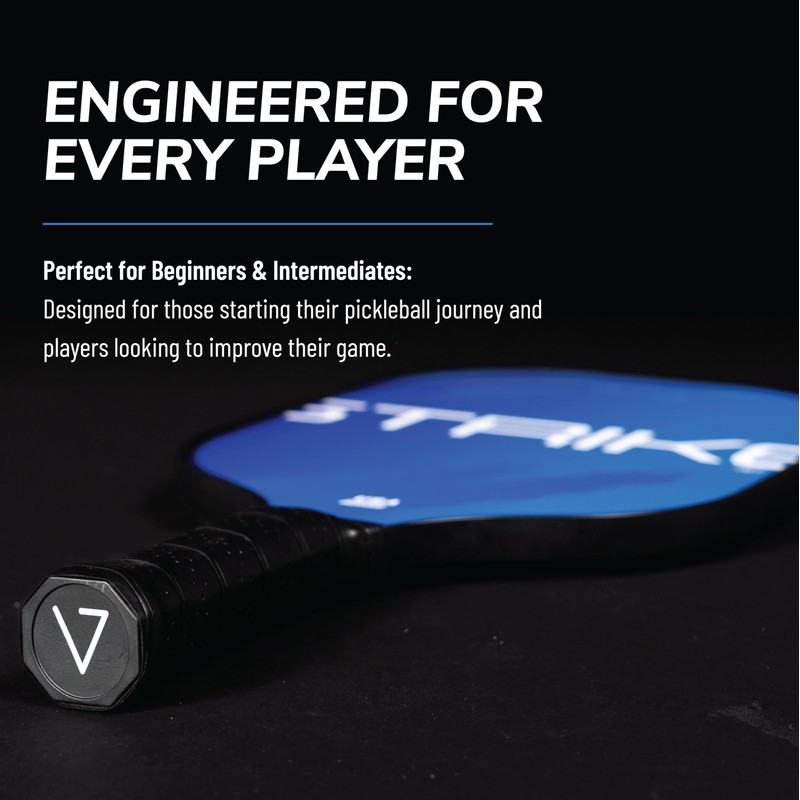 Versix Strike 4F Pickleball Paddle - Lightweight 7.1-7.5 oz, 10mm