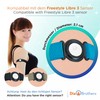DiaBrothers Freestyle Libre 3 Fixation Strap Holder with Adjustable Bracelet