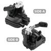 Aynaxcol Thumb Throttle Assembly, Black Thumb Throttle Lever, ABS Thumb