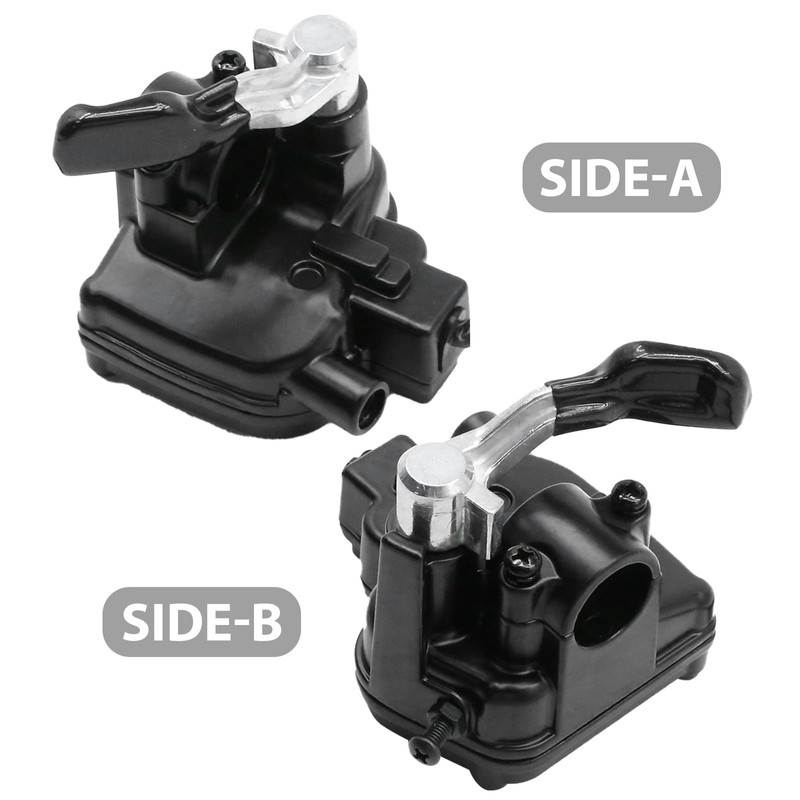 Aynaxcol Thumb Throttle Assembly, Black Thumb Throttle Lever, ABS Thumb