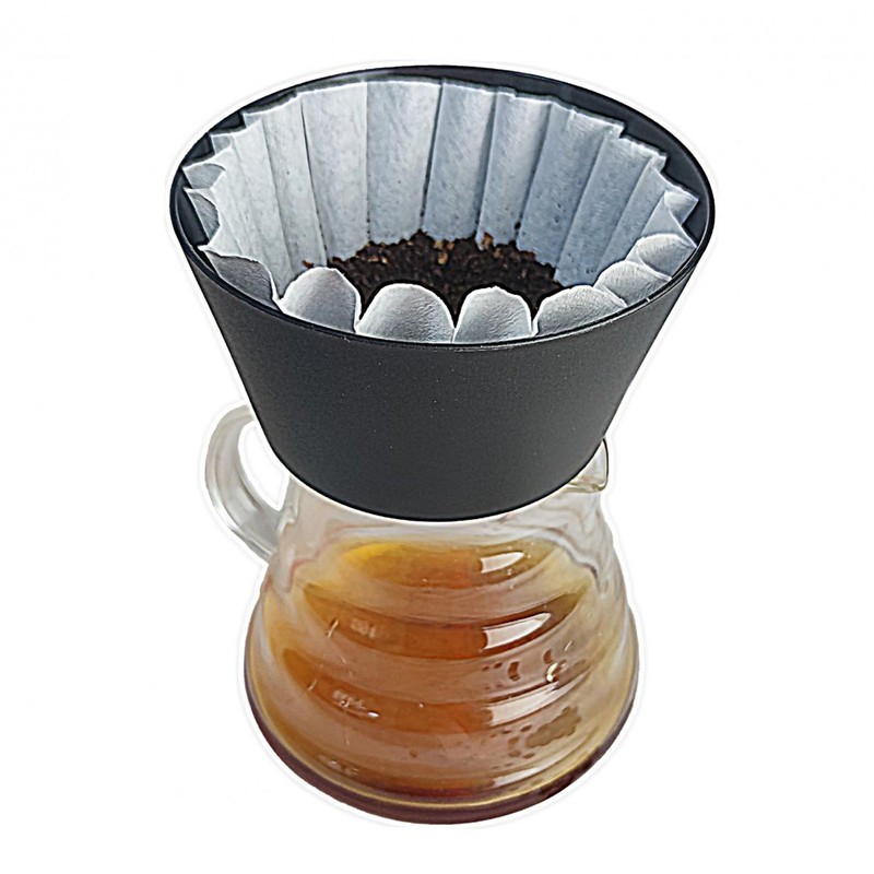 Pour Over Coffee Dripper 40‑60g Large Capacity Reusable Manual Drip