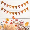 VILIFEVER Pumpkin Pie Banner Thanksgiving Decorations, Pie Slices Bunting, Thanksgiving