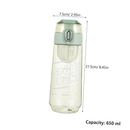 BESPORTBLE Large Capacity Sports Water Bottle Handle Rope Leakproof Gym Bottle for Hiking and Fitness