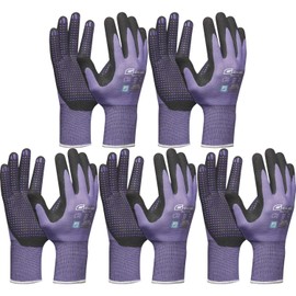 Gebol Work Gloves Multi Flex Lady Purple Size 7 (S) 5 Pairs