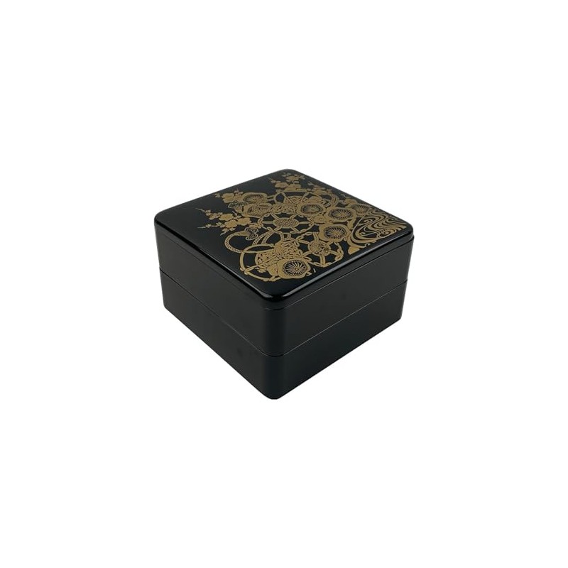 IPPINKA Two-Tiered Bento Box - Premium Japanese Food Container -