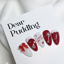 [Handmade Nail Tips] Year-end hero nail tips - Petitful / [수제네일팁] 연말주인공 네일팁 - 쁘띠풀