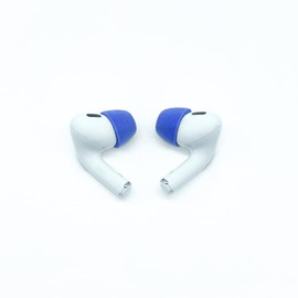 Comply TrueGrip Earplugs for Airpods Pro Gen 1 & 2, Electric Blue, Medium