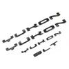 4PCS Set Door Rear SLT Yukon Emblems Letters 3D Badge