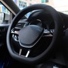 SZYUCHEN D-Shaped Steering Wheel Cover for Nissan Rogue Altima Sentra