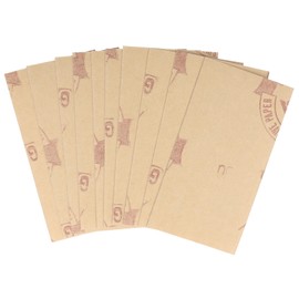 Kyocera Old Ryobi Woodworking Paper Sander S-555M and Others, Set of 10, 3.0 x 5.5 inches (75 x 140 mm), WA #80 6612421