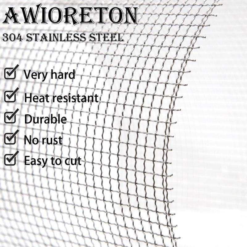 Wire Mesh 5 Mesh, 304 Stainless Steel Woven Wire Mesh