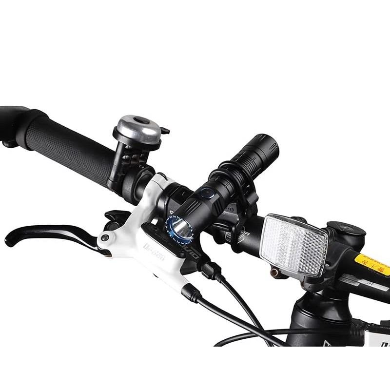 Bicycle Light Holder, Bike Accessories, Plastic + Rubber, Multi-functional Light