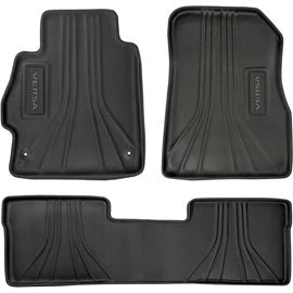 FAZINA Tapetes para Versa Nissan 2020,2021,2022,2023,2024,2025,2026 Uso rudo Premium 3D Tipo charola Todo Clima Bordes Altos de Plastico Vinilo Importado