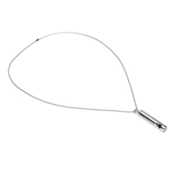 Breathing Chain for Anxiety Relief, Gentle Calming Whistle Chain, Portable